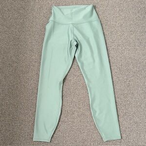 ALO Yoga Mint Green High-Waisted 7/8 Leggings